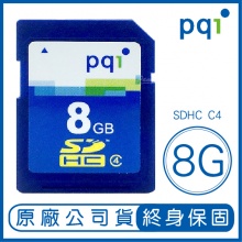 pqi 8G SDHC class4 記憶卡 SD SD記憶...