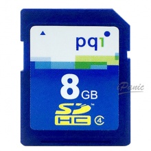 pqi 8G SDHC class4 記憶卡 SD SD記憶卡 8GB SD卡 勁永國際